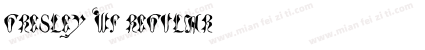 Gresley WF Regular字体转换